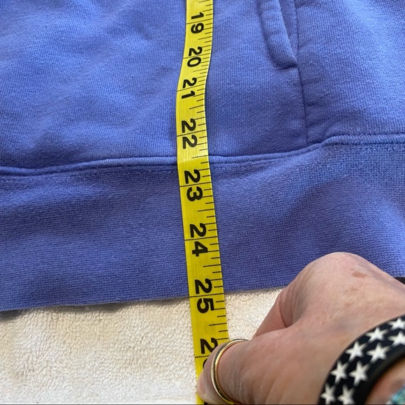 The North Face Periwinkle Blue Graphic Pullover Hoodie Size M - Picture 10 of 12